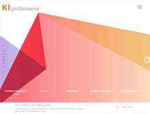 Tablet Screenshot of ki-performance.com